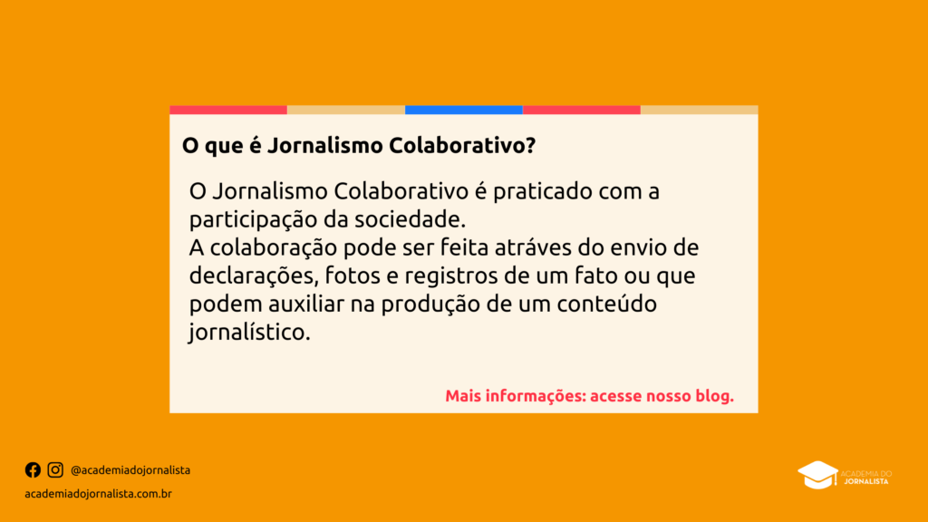 O que é Jornalismo Colaborativo?